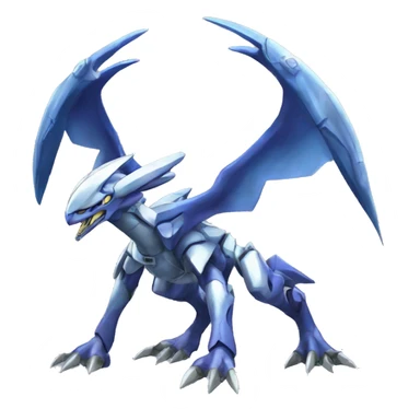  Cool Edgy Shiny Godly Digimon-Genesect-Dialga-Reptile full body sticker