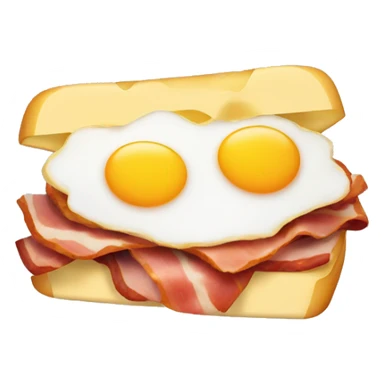 Bacon egg and cheese  sticker