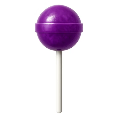 purple lollipop sticker