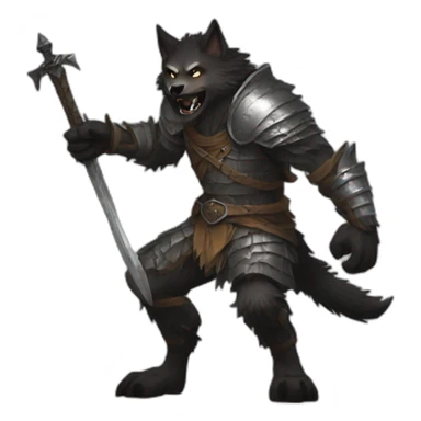 werewolf playing dark souls sticker