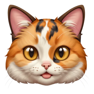 Cat rolling its eyes sticker