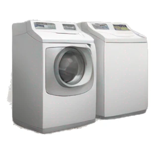 colouring book with a picture of a laundry room  sticker