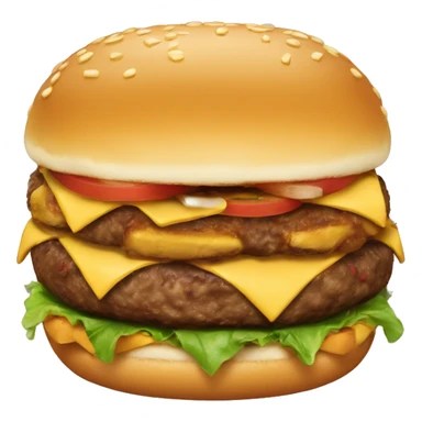 Smash burger sticker