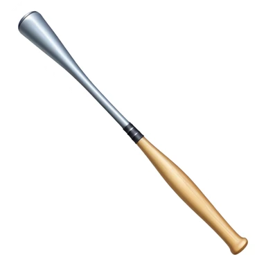 a baseball bat that is an anomaly   sticker