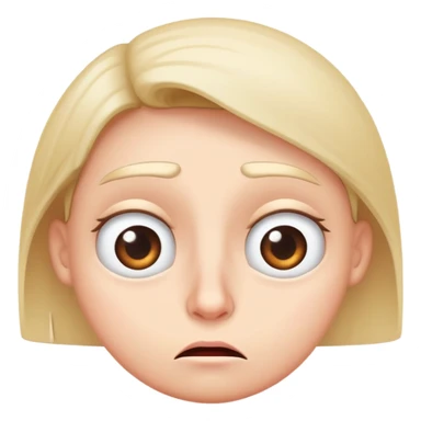 face with a sarcastic expression, rolling eyes sticker