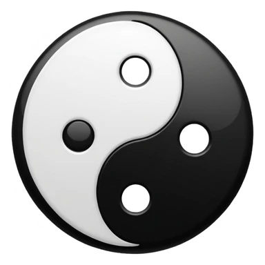 yin yang sticker