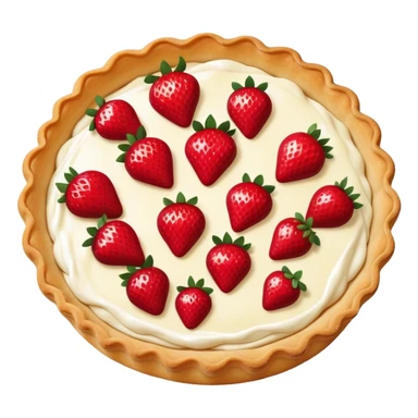 Strawberry tart  sticker