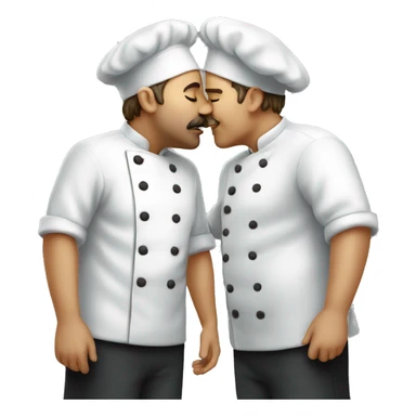Chefs kissing emoji   sticker