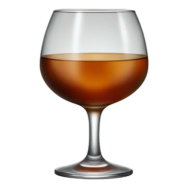 glass of cognac sticker