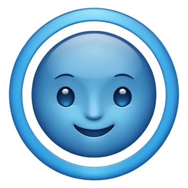 make verified check emoji, make it blue and the check sticker