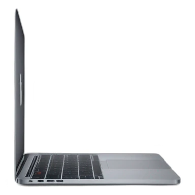 macbook pro side profile open full sticker