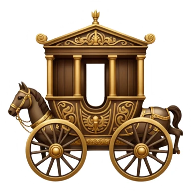 Roman chariot sticker