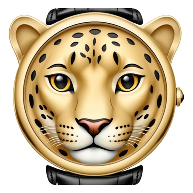 Cartier panther watch  sticker