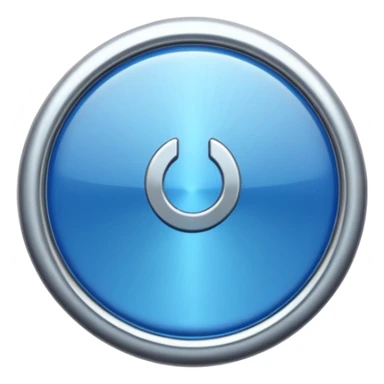 A blue verification badge  sticker