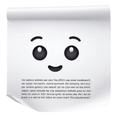 Affidavit (a written statement confirmed by oath) sticker