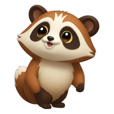 tanuki sticker