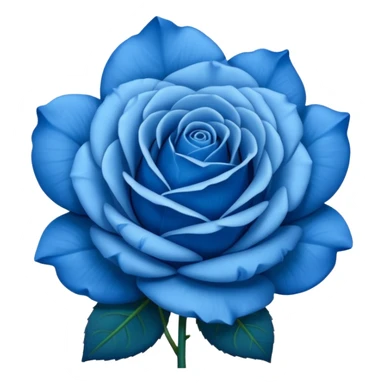 🌹💙flor azul sticker