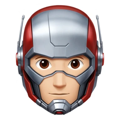 ant man portrait marvel from captain america: civil war sticker