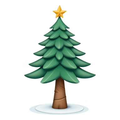 Lignes gravées dans papier en forme de petit sapin. Traits délicats. Logo pour réseaux sociaux. sticker