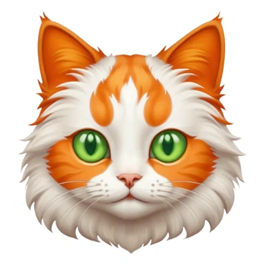 a beautiful cat sticker