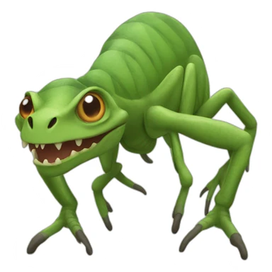 Dinosaur spider nan sticker