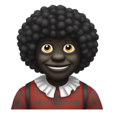 Golliwog sticker