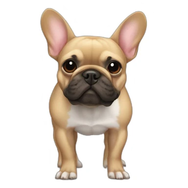french bulldog butt sticker