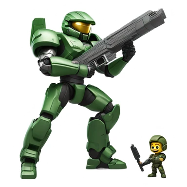 War machine vs master chief sticker
