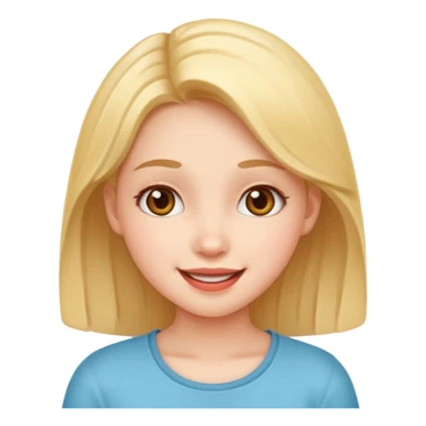 Cute girl vibe sticker