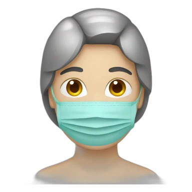 Infirmier masqué sticker