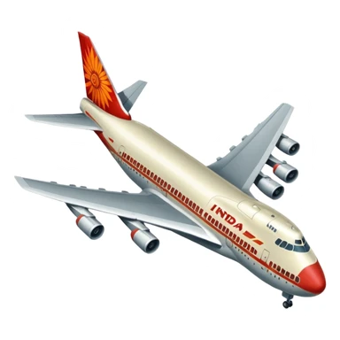 Air India b747 old with gears sticker