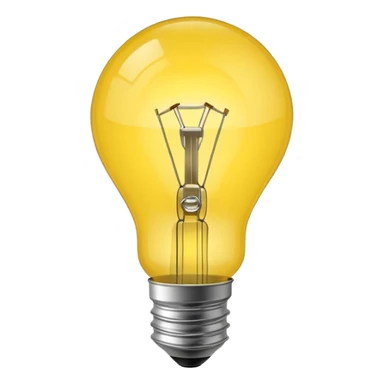 create an emoji that illustrates the word "idea" sticker