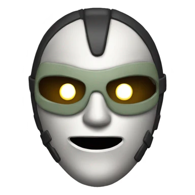 Mask mercenary  sticker