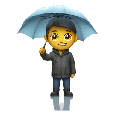 Rainy Day sticker