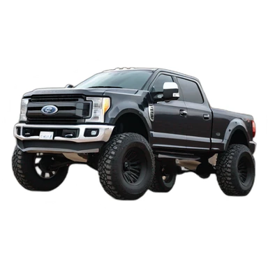 2017 ford f-350 twin turbo v6 2"shocks raised 16"rims wide tread tyres sticker