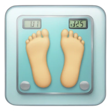 body weight scale sticker