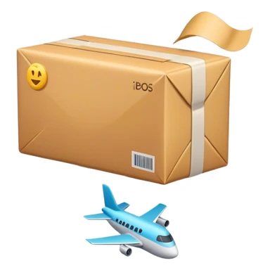 Package dropped from plane sticker