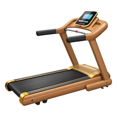 Wooden treadmill  sticker