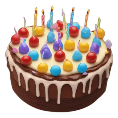 Birthday flavour sticker