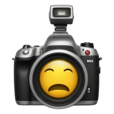 camera flashing sticker