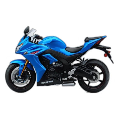 Suzuki GSX-S 1000 gt blue qt8 sticker