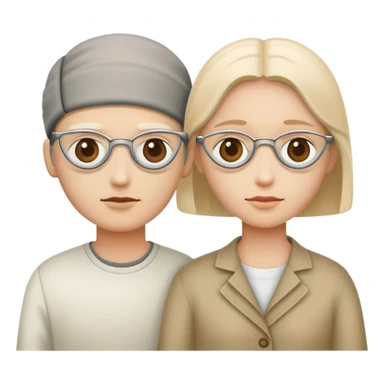 Un aveugle qui guide un aveugle  sticker