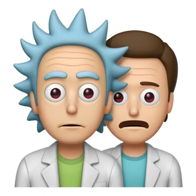 rick and morty  sticker