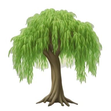 A willow tree sticker