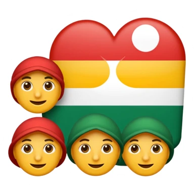 Kürdistan bayrağı emoji bunun gibi sticker