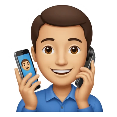 CHICO HABLANDO POR CELULAR sticker