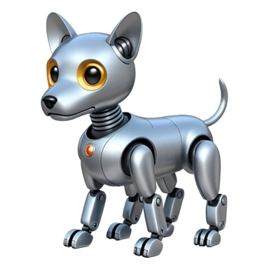 Robots Dog sticker