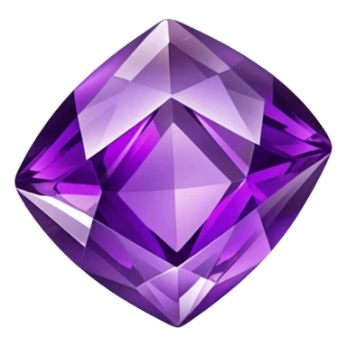 crystal purple gem amethyst sticker
