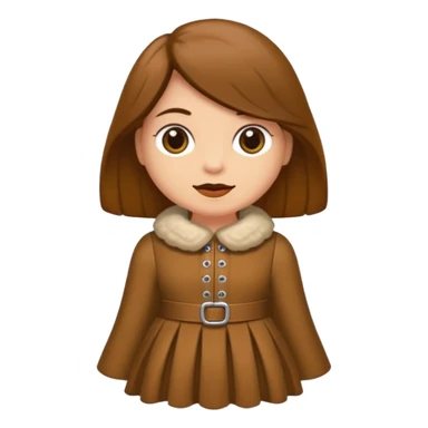 Bassotto seduto con vestito di lana sticker