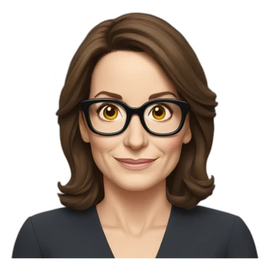 Tina Fey sticker